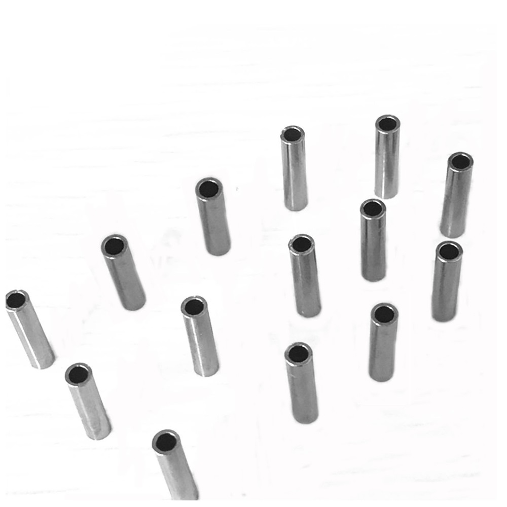 Monofilament Line - 50-100 ชิ้น/ล็อตสายตกปลาสแตนเลสอลูมิเนียม CRIMP Sleeve ท่อทองแดงลวดท่อ CRIMP