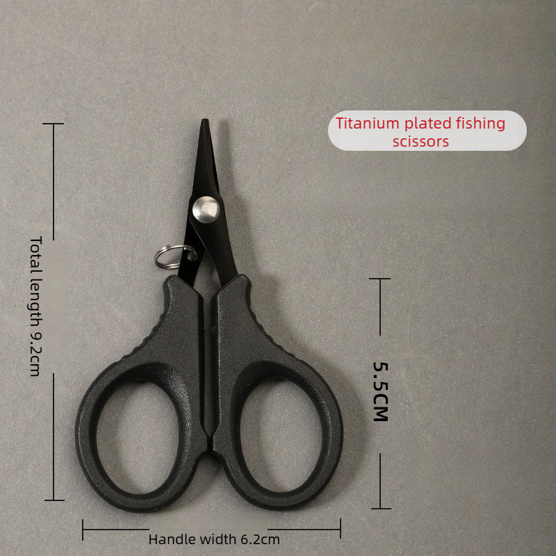 กรรไกรตกปลาแบบพกพาพร้อมสายคล้อ - Fishing Line Cutter บทวิจารณ์และราคา
