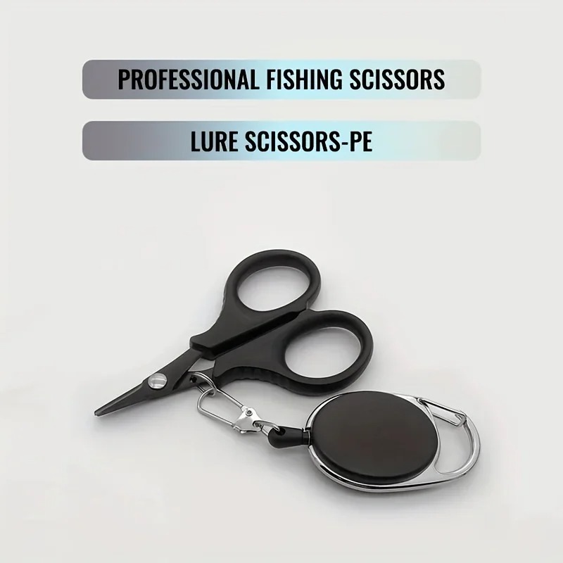 กรรไกรตกปลาแบบพกพาพร้อมสายคล้อ - Fishing Line Cutter บทวิจารณ์และราคา