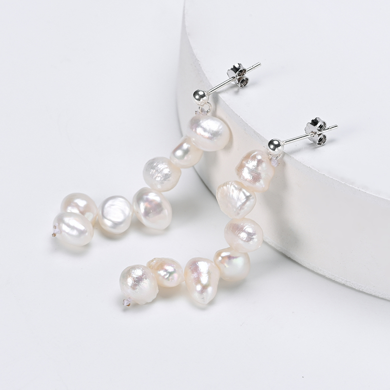 HENGSHENG 5-6 มม.น้ําจืดสีขาวม - Freshwater Line บทวิจารณ์และราคา
