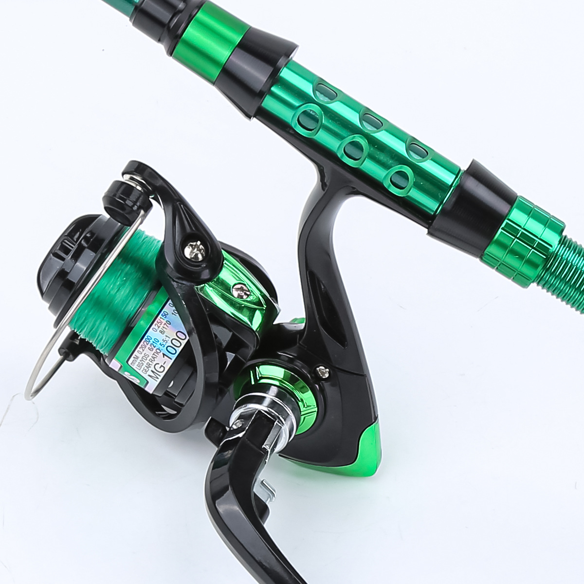 ชุดคันเบ็ดตกปลาทะเลแบบยืดหดได้ - Fishing Line Box บทวิจารณ์และราคา